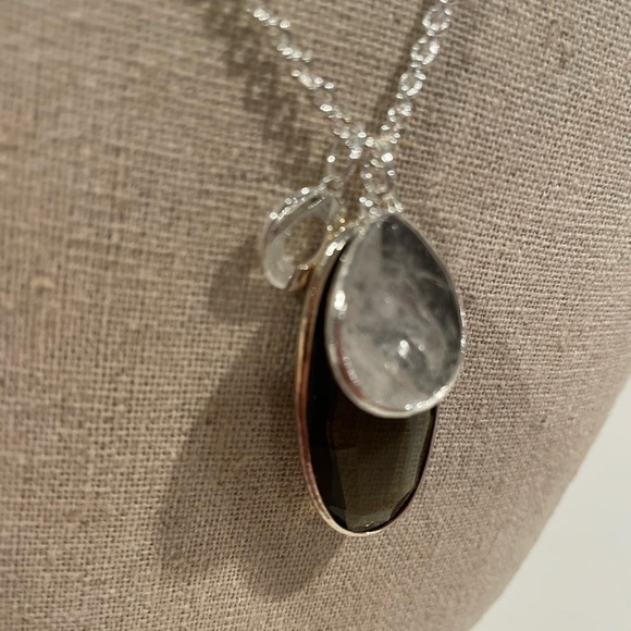 Gemstone Trinity Necklace - Picture 5 of 5